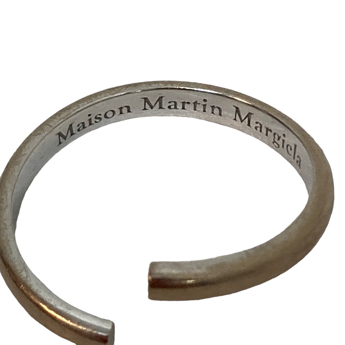 Maison Margiela(メゾン マルジェラ) Split Alliance Ring 18K White 