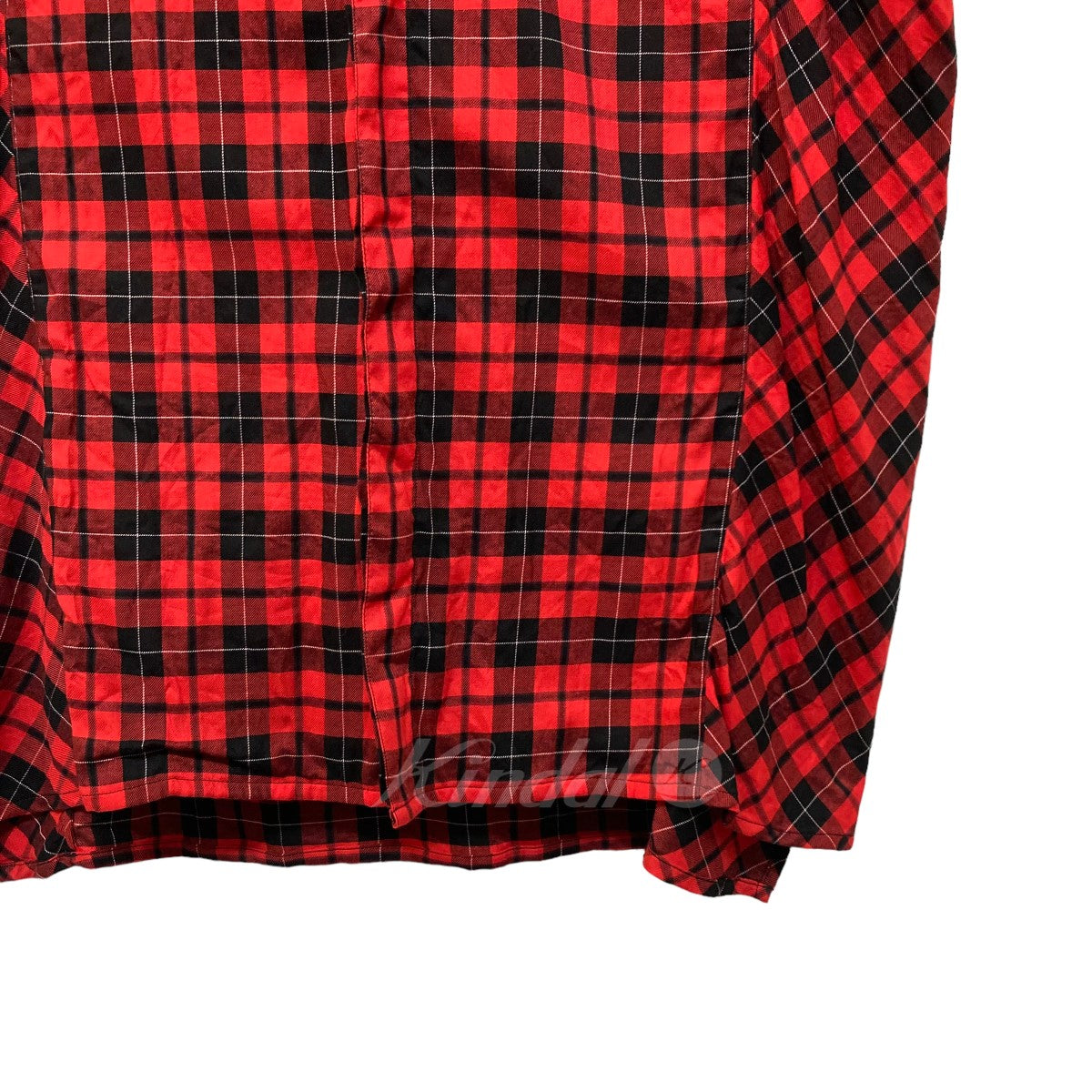 【ビジネス】【新品未使用】LANVINランバン16SS ギンガムチェックシャツ 39 ルカ トップス
