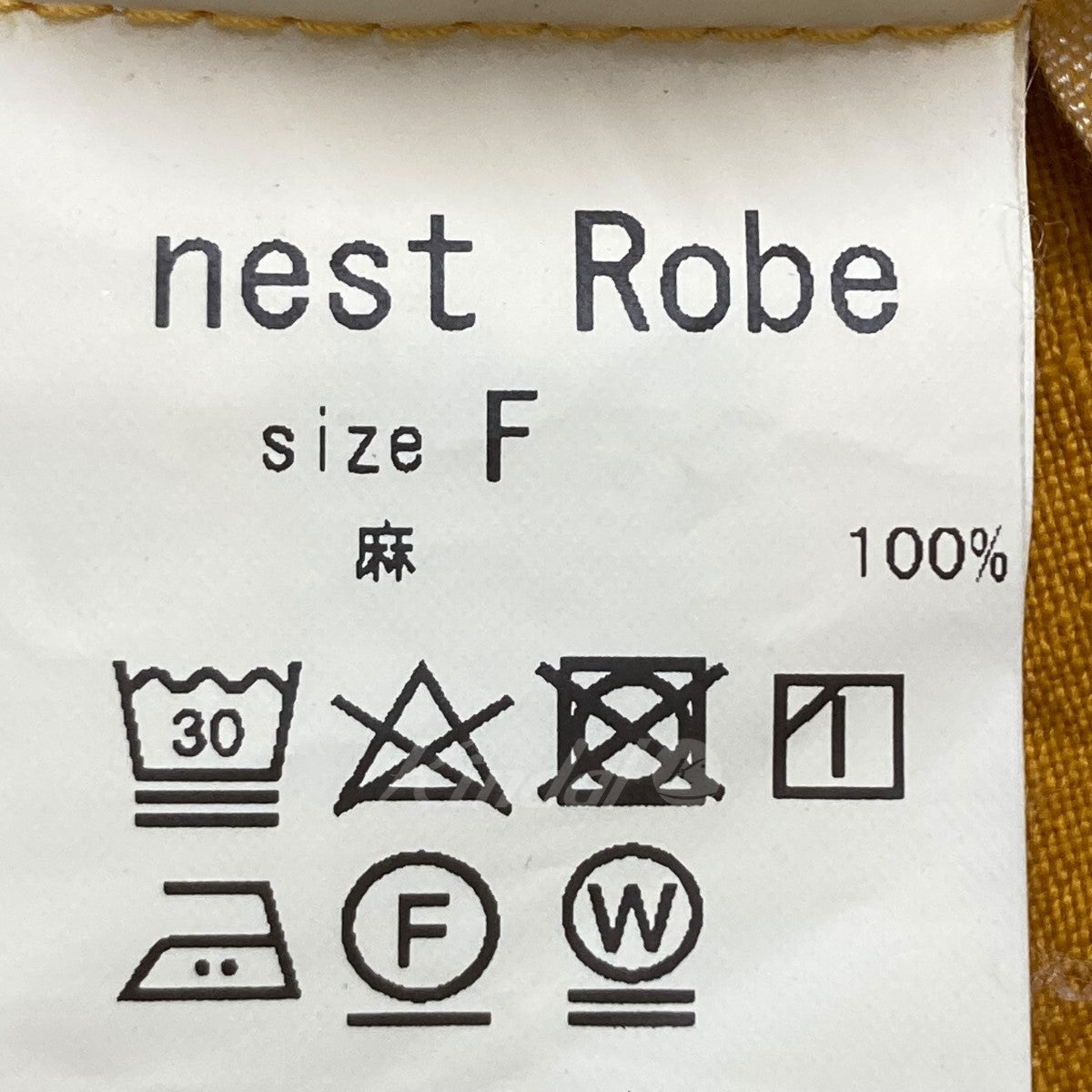 nest Robe(ネストローブ) リネン近江晒 前開きシャツワンピース 01221 ...