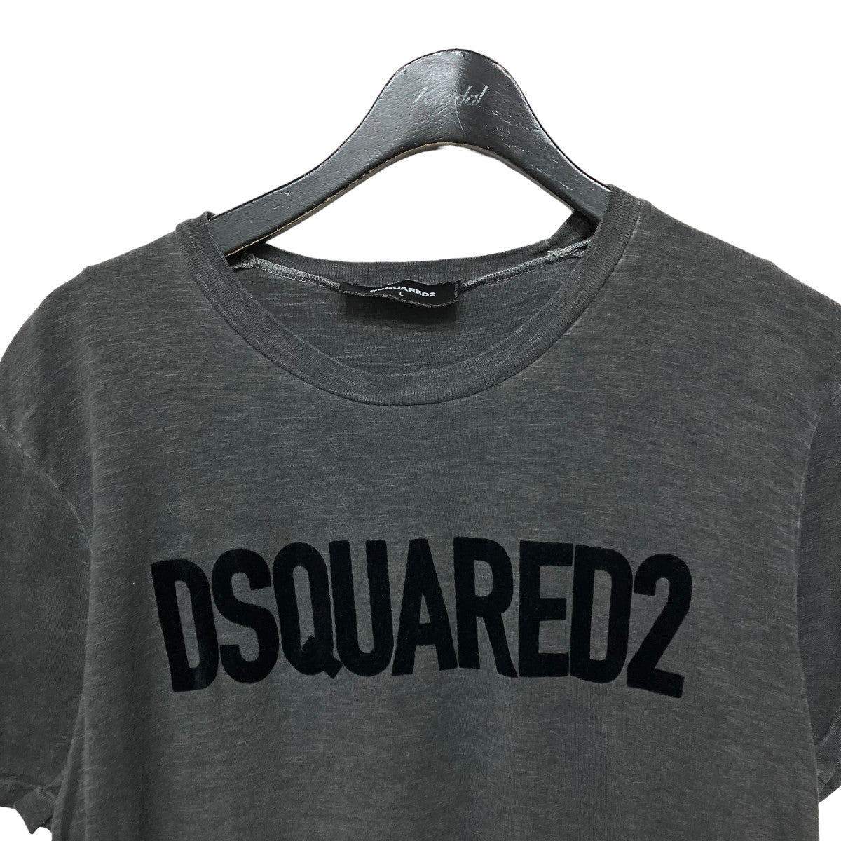 DSQUARED2(ディースクエアード) 後染め半袖カットソーS74GD0587