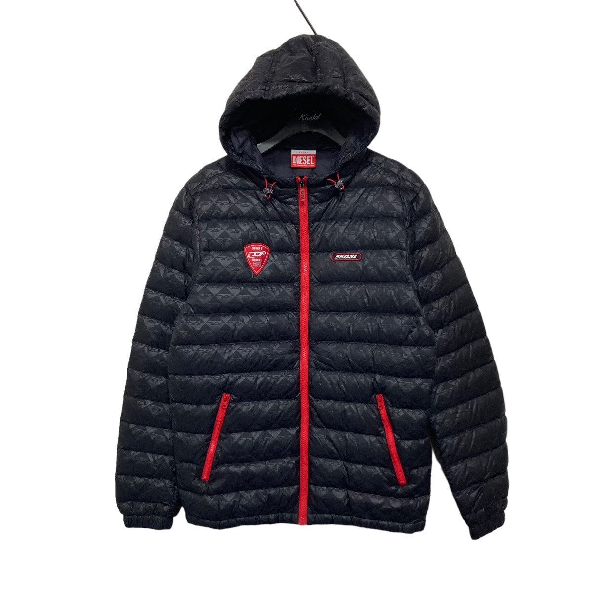 23AW 55DSL KOOPU LOGOED PUFFER JACKET