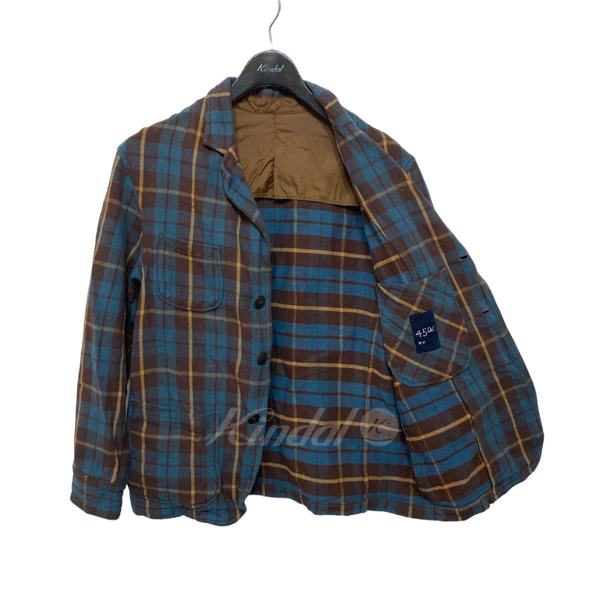 45r(45アール) インドざっ栗ネルの908シャツジャケット