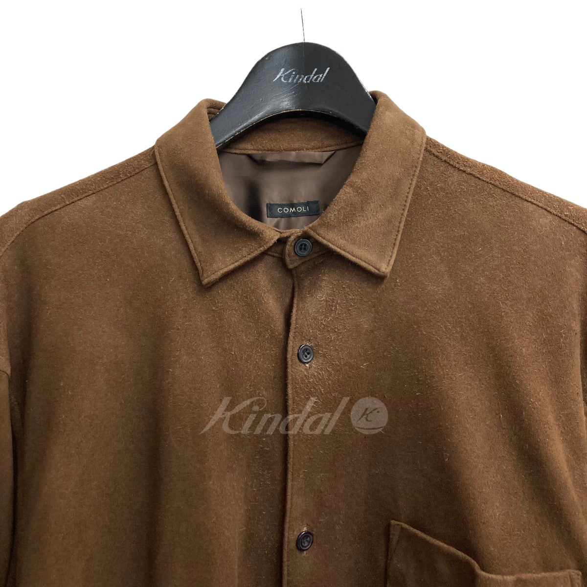 comoli スエードコモリシャツ22AW - シャツ