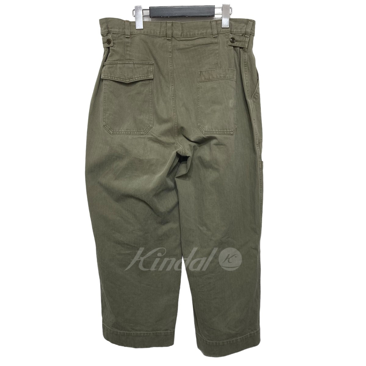 A．PRESSE(アプレッセ) USAF Hemmed Bottoms Pants 21AAP-04-03M カーキ サイズ  3｜【公式】カインドオルオンライン ブランド古着・中古通販【kindal】