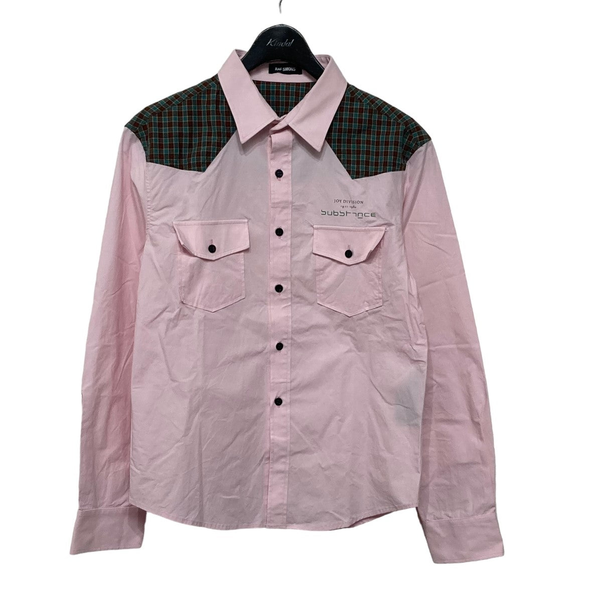 RAF SIMONS(ラフシモンズ) REGULAR SHIRT WITH POCKETS 181-221 ピンク