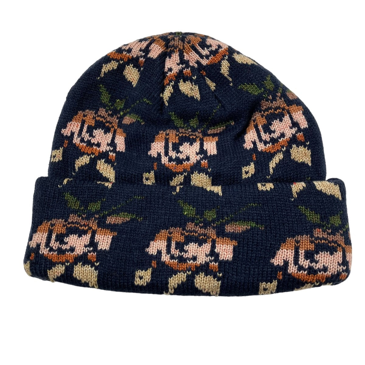 Supreme(シュプリーム) Rose Jacquard Beanie SUPREMEニット帽