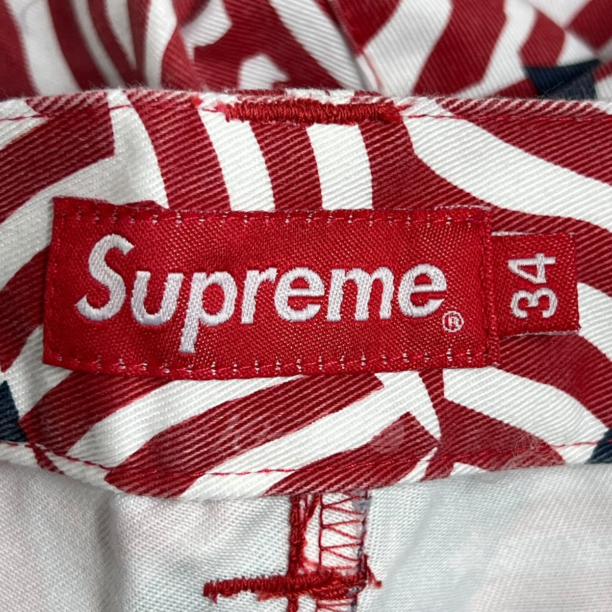 SUPREME(シュプリーム) 20ss Work Pant Flag レッド サイズ 13｜【公式 ...