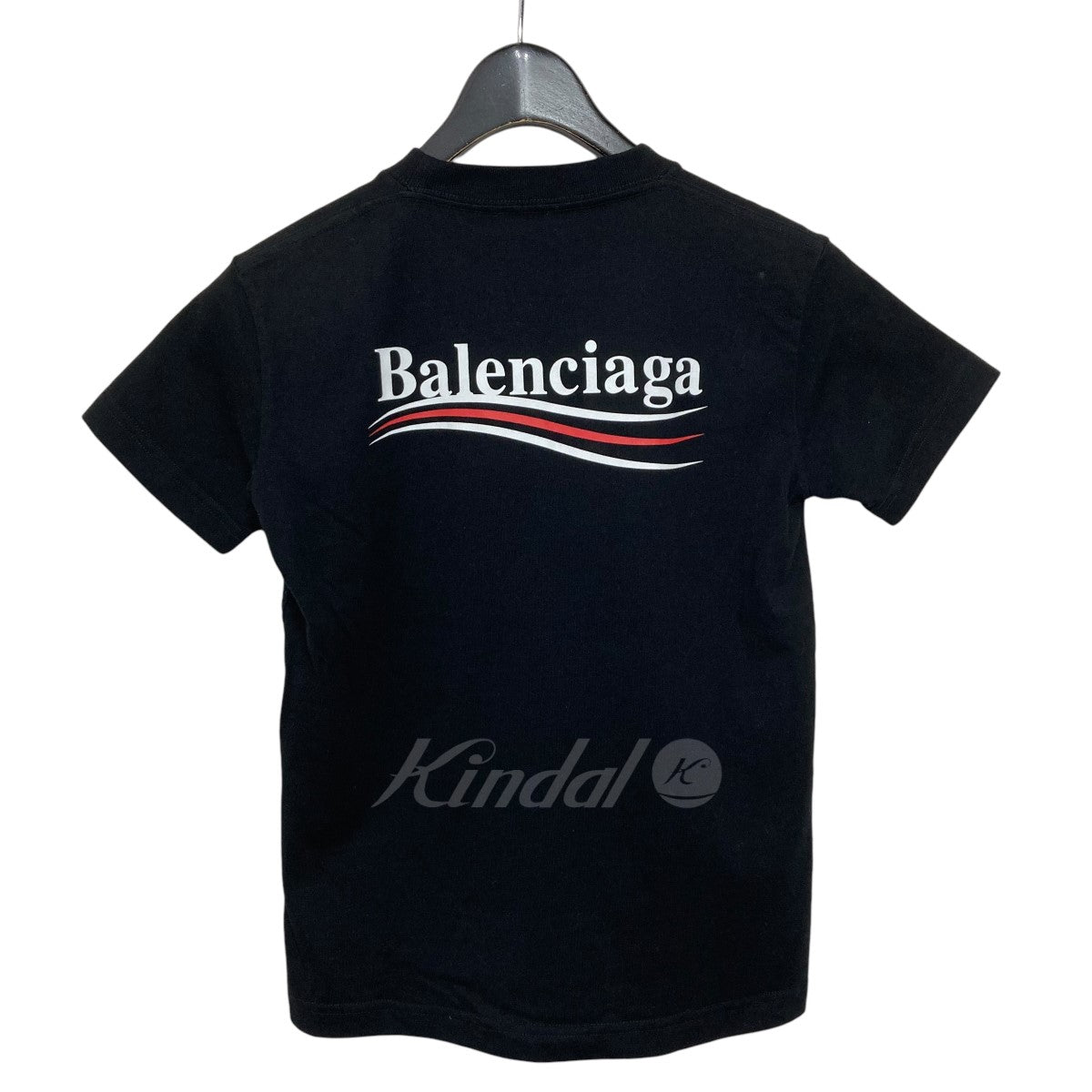 BALENCIAGA(バレンシアガ) ロゴTシャツ 612964 ブラック サイズ 14 