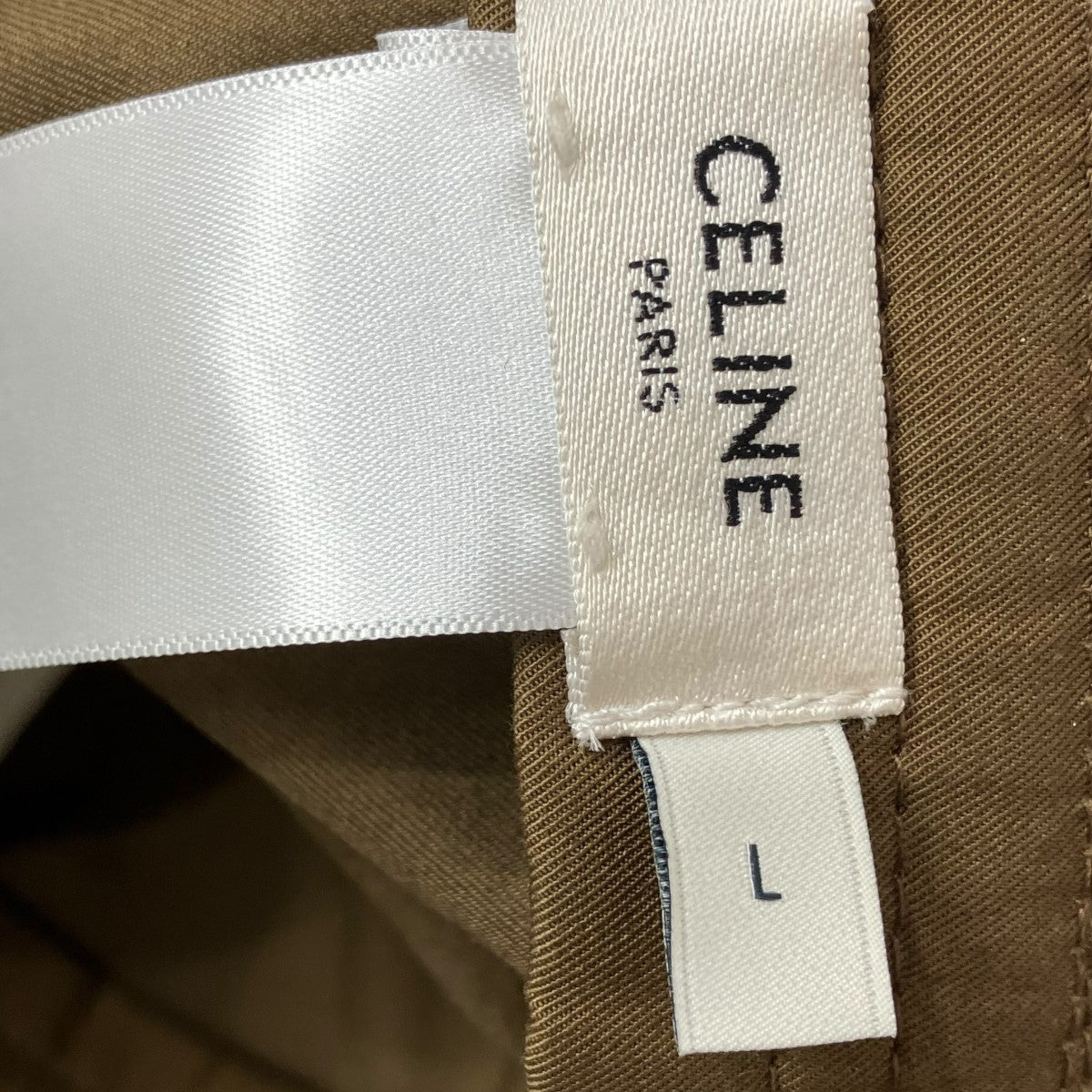 CELINE(セリーヌ) キャップ 2AUT6969P 2AUT6969P オリーブ サイズ L｜【公式】カインドオルオンライン  ブランド古着・中古通販【kindal】