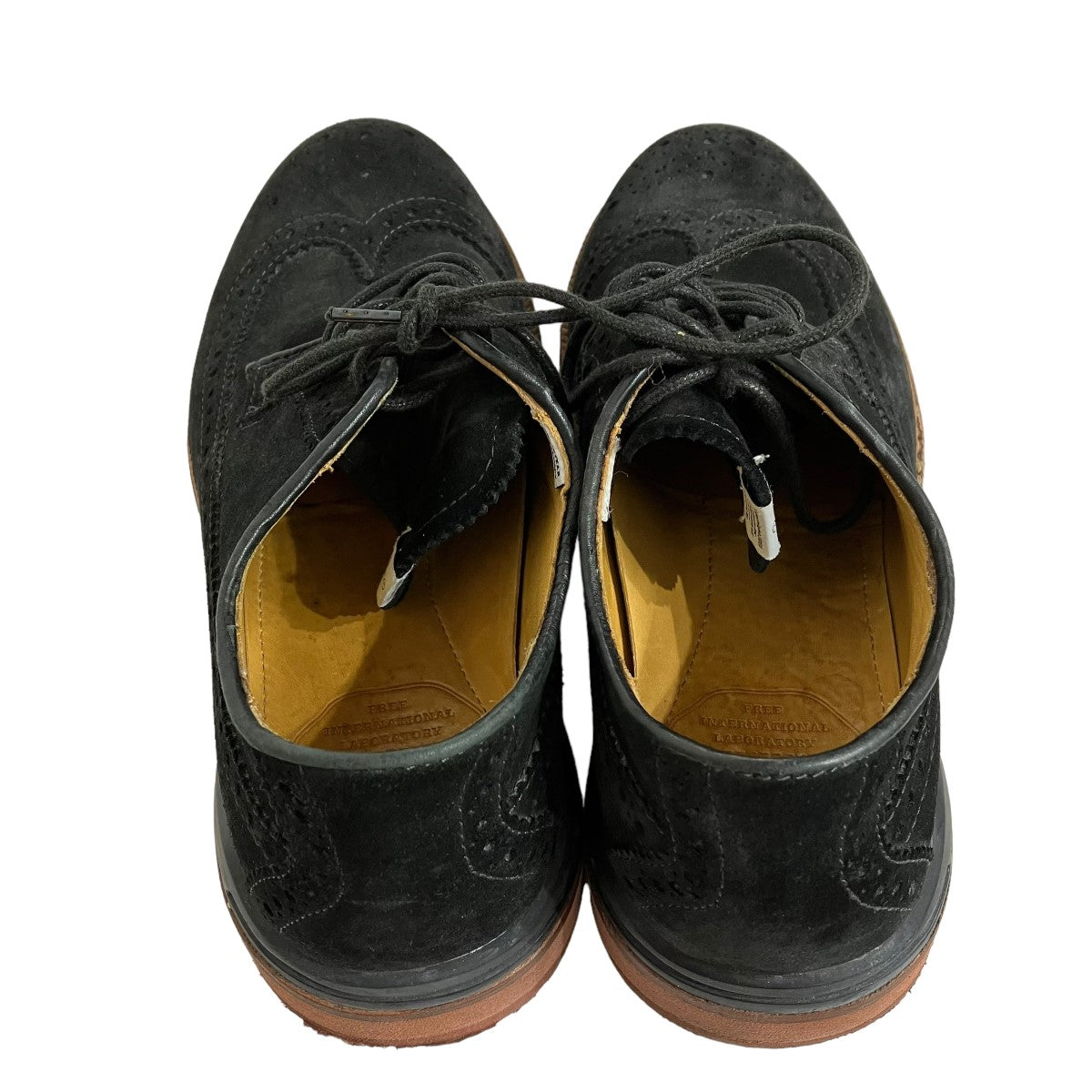 VISVIM(ビズビム) PATRICIAN WT-FOLK EVAレザーシューズ ブラック ...