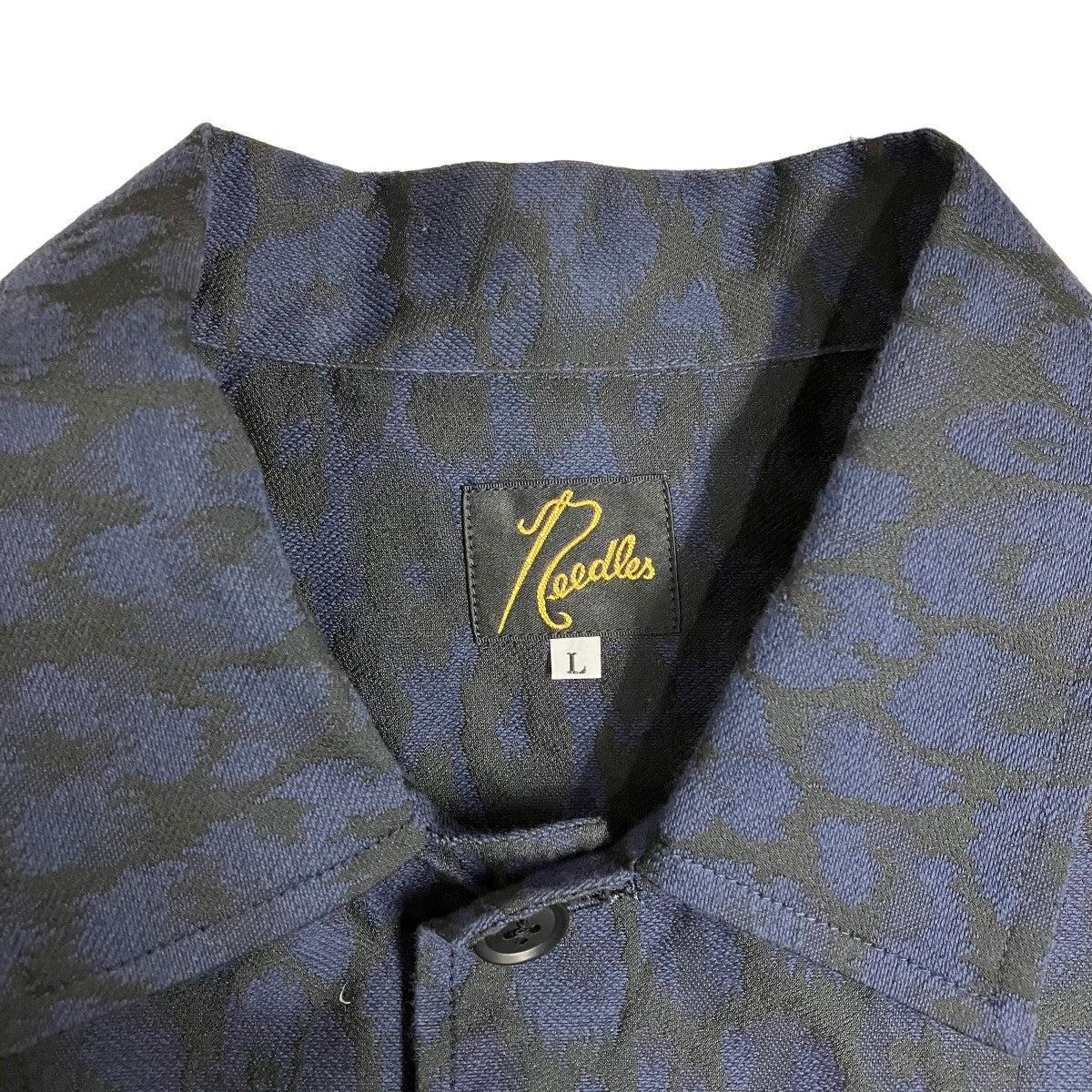 Needles(ニードルス) L S Cabana Shirt - PE C N Leopard Jqシャツ ...