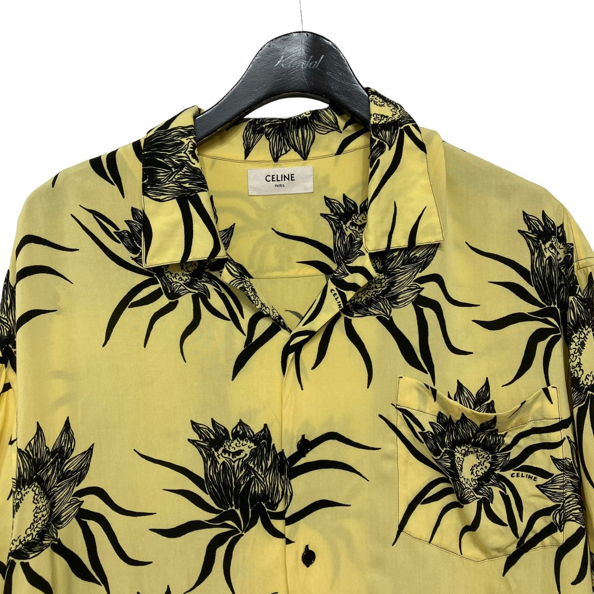 CELINE LOOSE HAWAIIAN SHIRTオープンカラーシャツ2C672428M 古着・中古-3枚目のアイテム画像