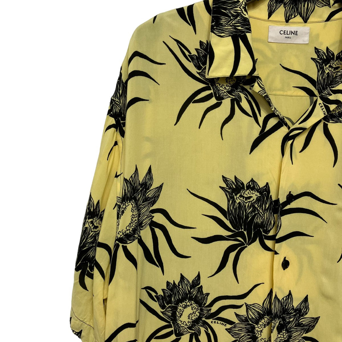 CELINE LOOSE HAWAIIAN SHIRTオープンカラーシャツ2C672428M 古着・中古-4枚目のアイテム画像