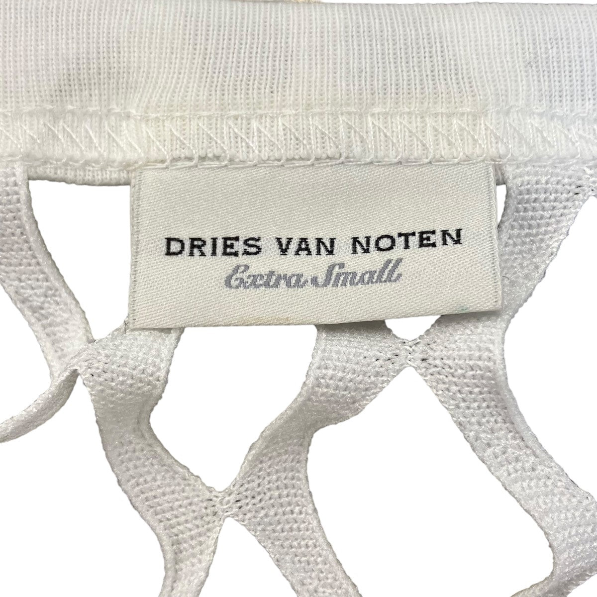 DRIES VAN NOTEN(ドリスヴァンノッテン) 21SSHENANDメッシュカットソー