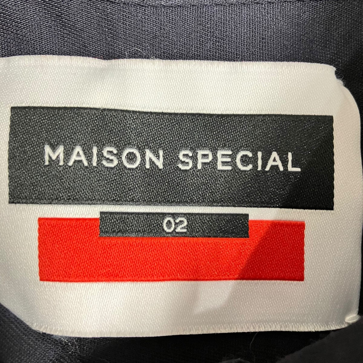 MAISON SPECIAL(メゾンスペシャル) マルチファブリックプライムオーバーシャツ11202311203 11202311203 ネイビー  サイズ 02｜【公式】カインドオルオンライン ブランド古着・中古通販【kindal】