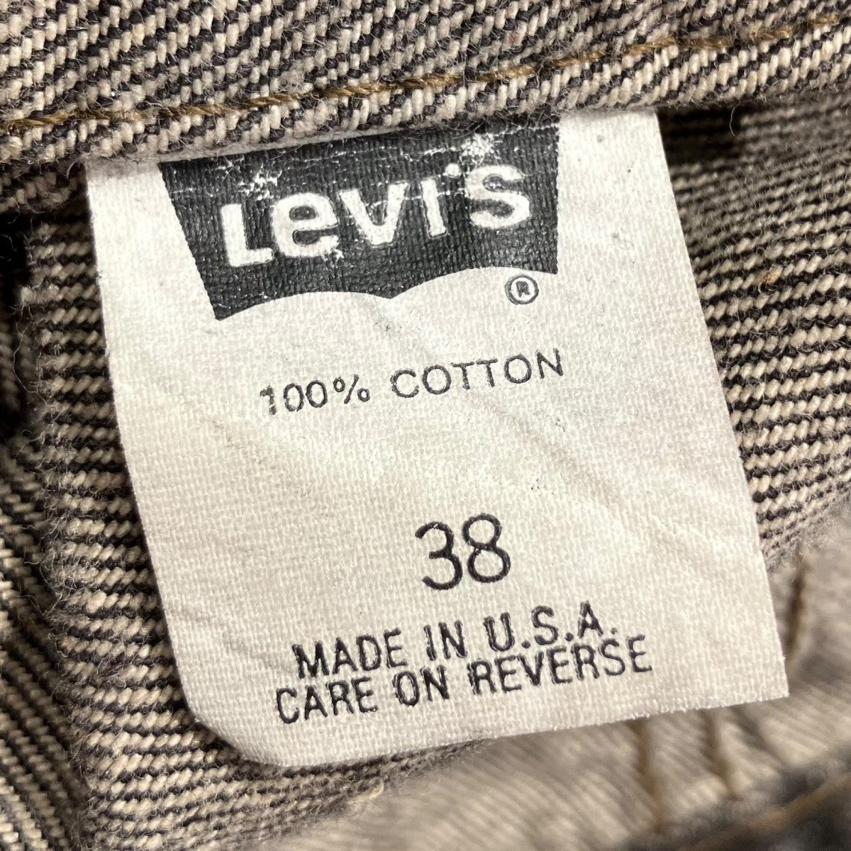 VINTAGE LEVI'S(ビンテージ・リーバイス) 「80s 先染め 4th」デニム