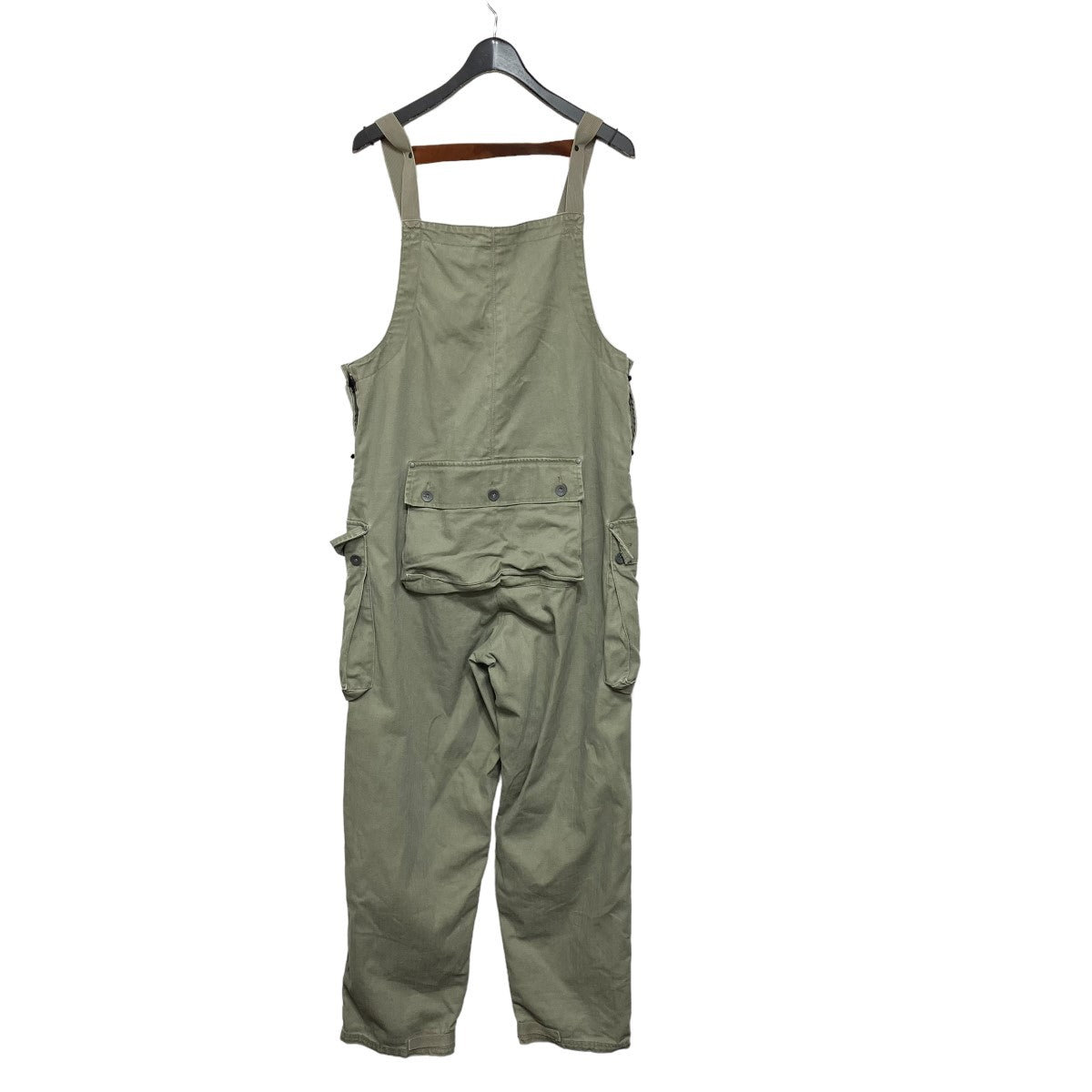 NIGEL CABOURN(ナイジェルケーボン) NAVAL DUNGAREEオーバーオール8036-13-50500 8036-13-50500  黄緑 サイズ 44｜【公式】カインドオルオンライン ブランド古着・中古通販【kindal】