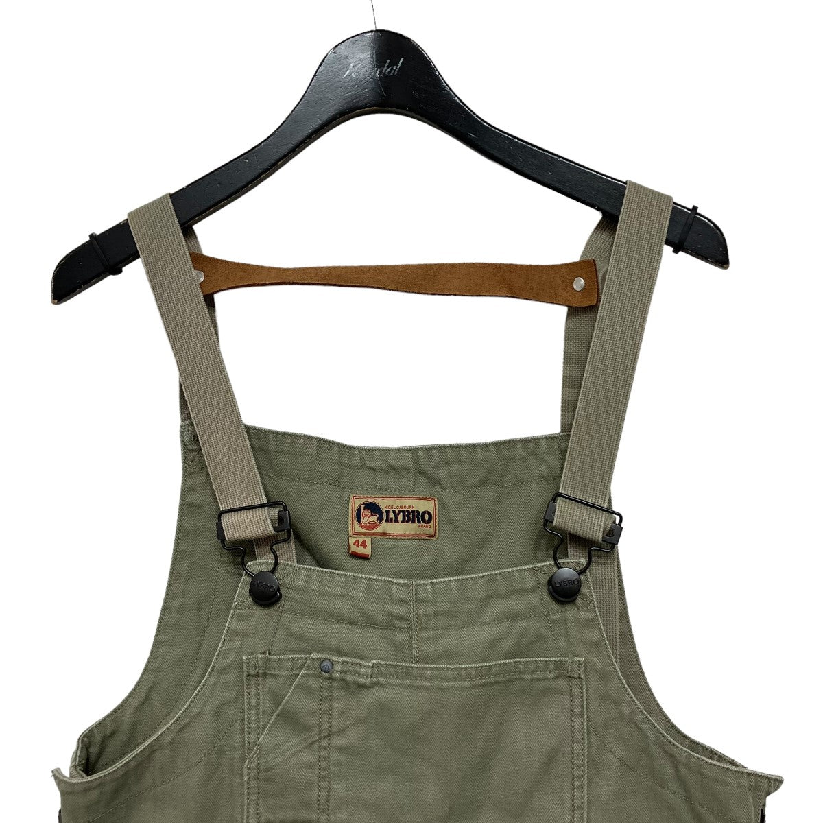 NIGEL CABOURN(ナイジェルケーボン) NAVAL DUNGAREEオーバーオール8036-13-50500 8036-13-50500  黄緑 サイズ 44｜【公式】カインドオルオンライン ブランド古着・中古通販【kindal】