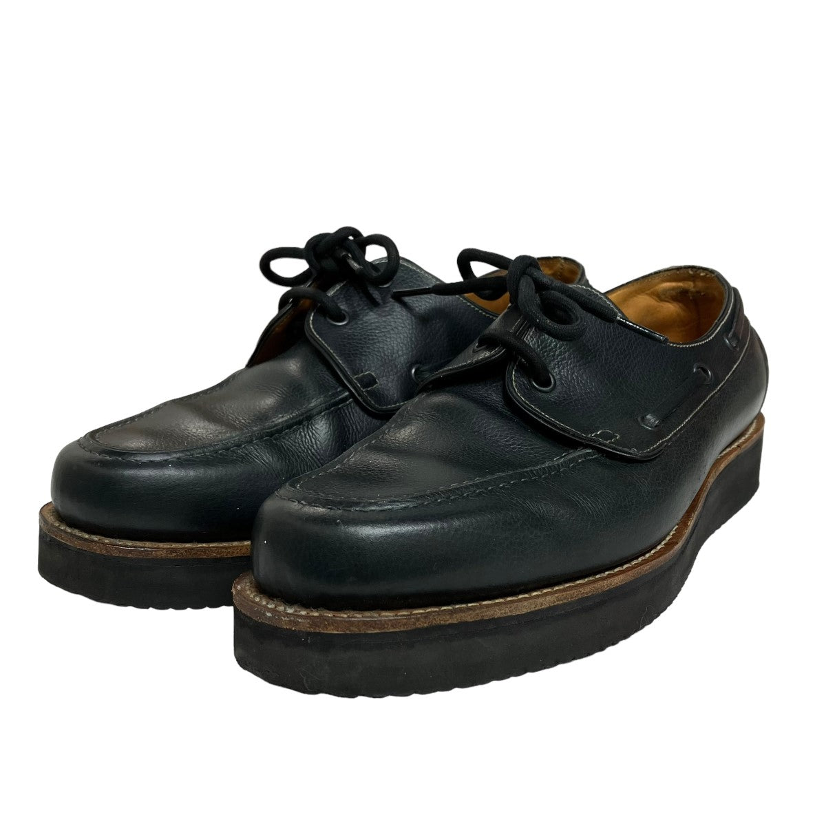 JOHN LOBB(ジョンロブ) MONACOデッキシューズ ブラック サイズ 8｜【公式】カインドオルオンライン  ブランド古着・中古通販【kindal】