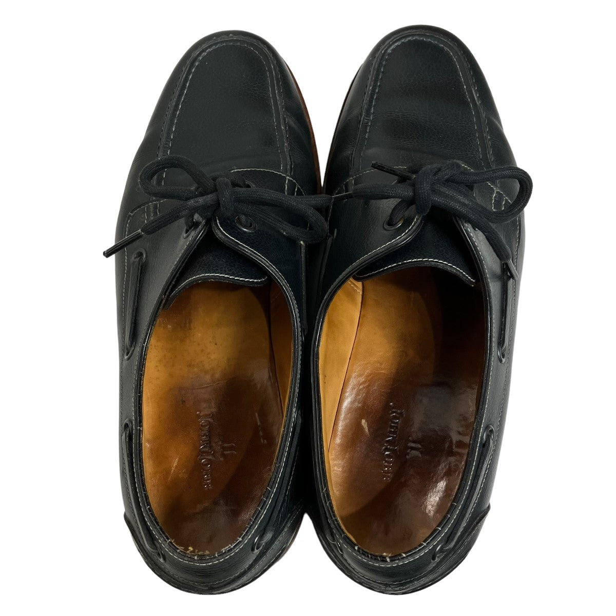 JOHN LOBB(ジョンロブ) MONACOデッキシューズ ブラック サイズ 8｜【公式】カインドオルオンライン  ブランド古着・中古通販【kindal】