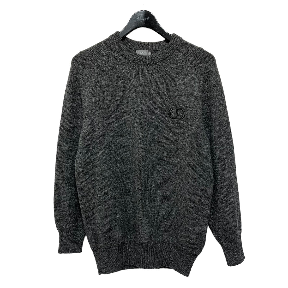 CD Icon Logo Embroidered Longsleeve Knit Sweaterセーター113M625AT194