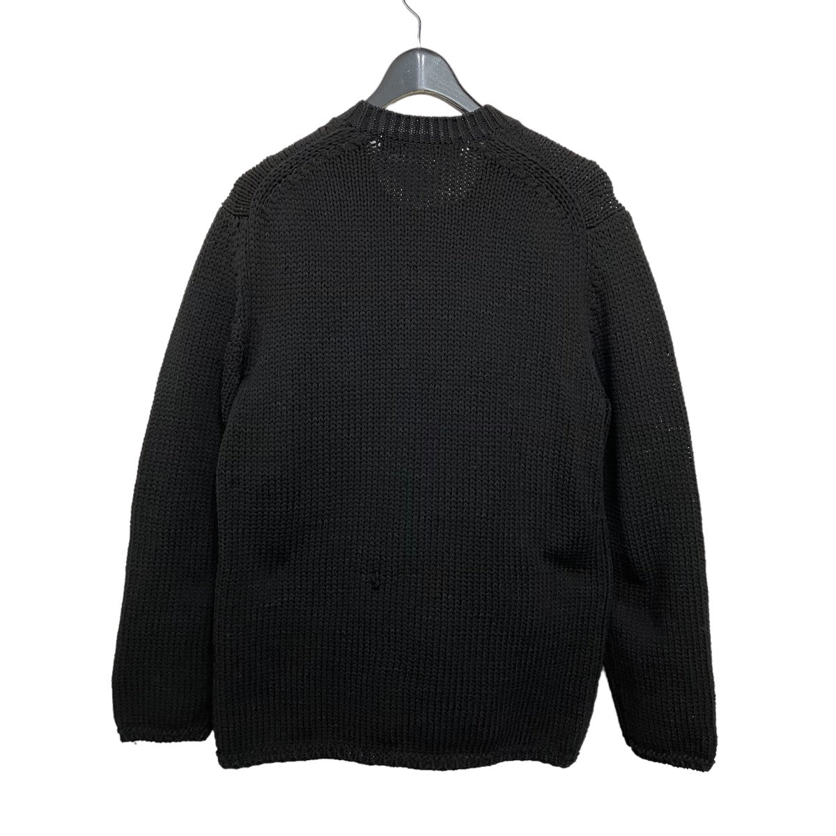 COMME des GARCONS HOMME PLUS(コムデギャルソンオムプリュス) 23AWニットPL-N011 ブラック サイズ:S メンズ ニット・セーター・カーディガン 中古・古着