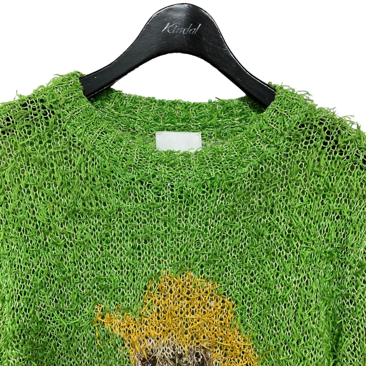 Kota Gushiken(コウタグシケン) 23SSSummer Van Gogh Long Sleeve Topニット グリーン サイズ:1 メンズ ニット・セーター・カーディガン 中古・古着