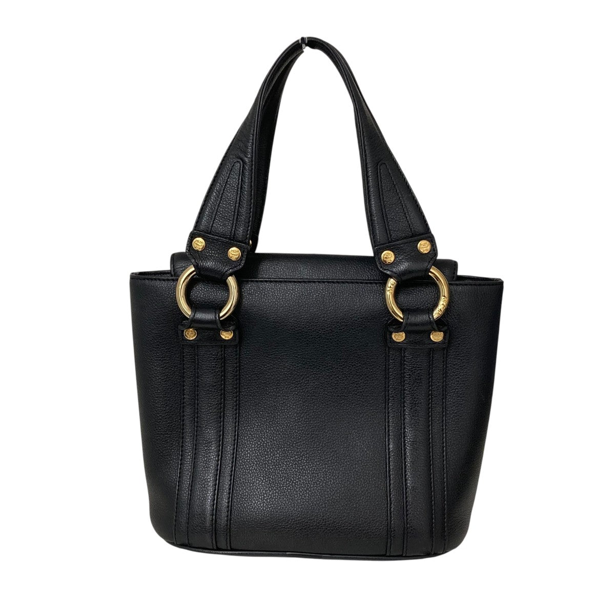 MCM エムシーエム ヴィセトス ロゴ ハンドバッグ ブラック MCM(エムシーエム) ヴィセトスハンドバッグ ブラック｜【公式