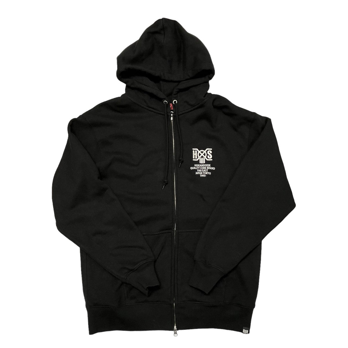 BOUNTY HUNTER×HIDE AND SEEK HS×BH Zip Hooded Sweat ShirtジップパーカーHBC-010224  HBC-010224 ブラック サイズ L｜【公式】カインドオルオンライン ブランド古着・中古通販【kindal】