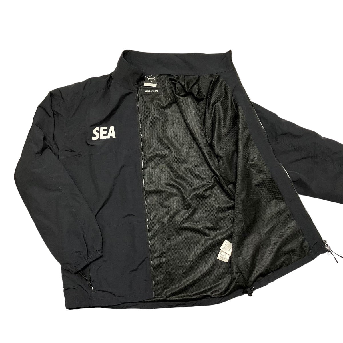 F．C．R．B．×WIND AND SEA PRACTICE JACKETナイロンジャケットFCRB-192115 FCRB-192115 ブラック  サイズ L｜【公式】カインドオルオンライン ブランド古着・中古通販【kindal】