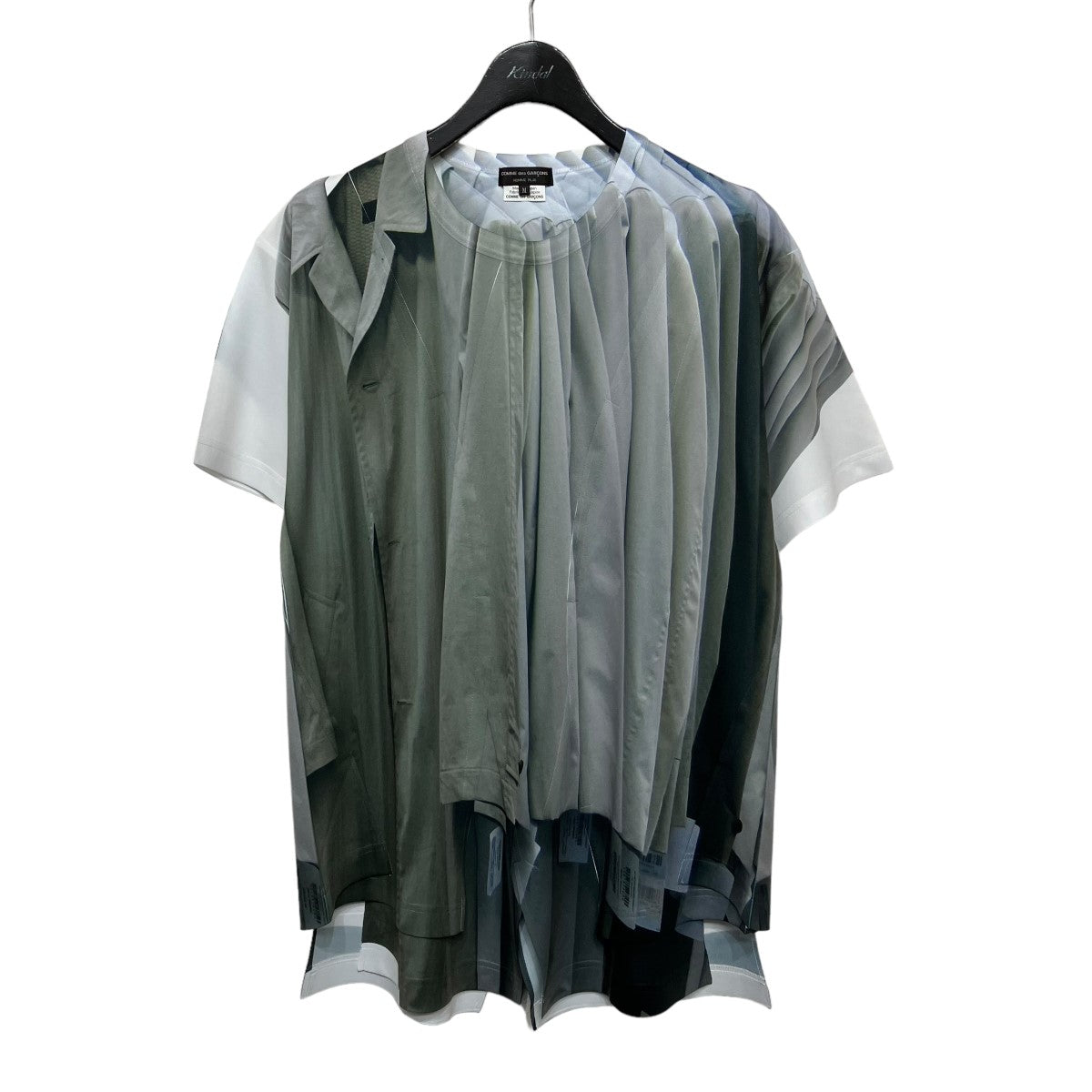 COMME des GARCONS HOMME PLUS 24SS転写TEE半袖シャツPMーＴ012 古着・中古-1枚目のアイテム画像