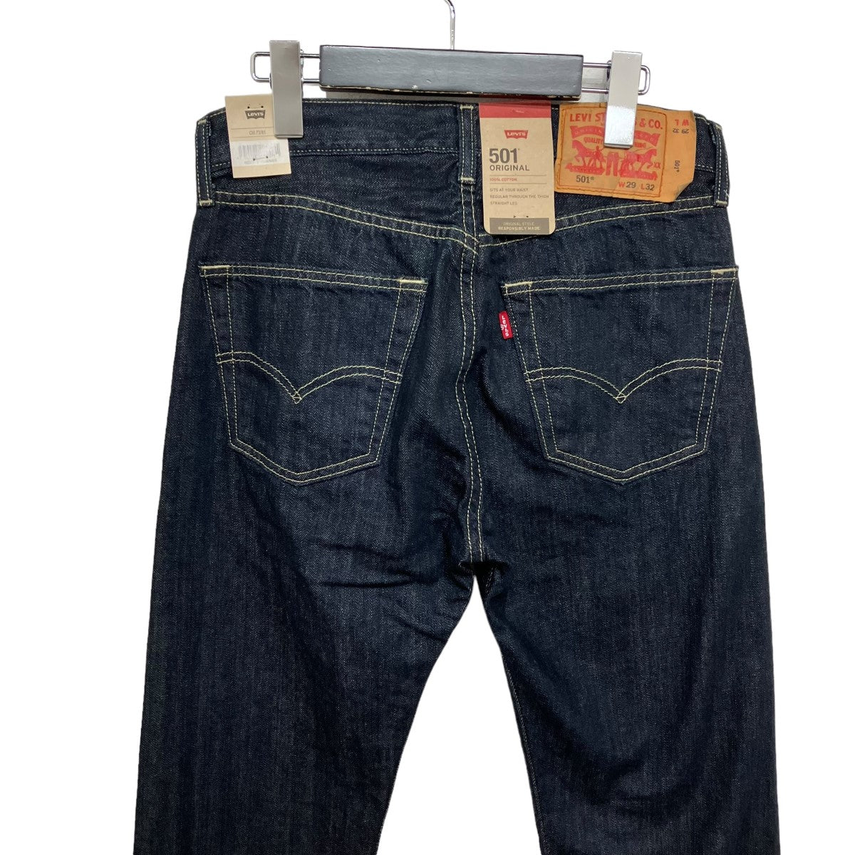LEVI'S(リーバイス) ワンウォッシュストレートジーンズデニム LEVI'S(リーバイス) ワンウォッシュストレートジーンズデニム