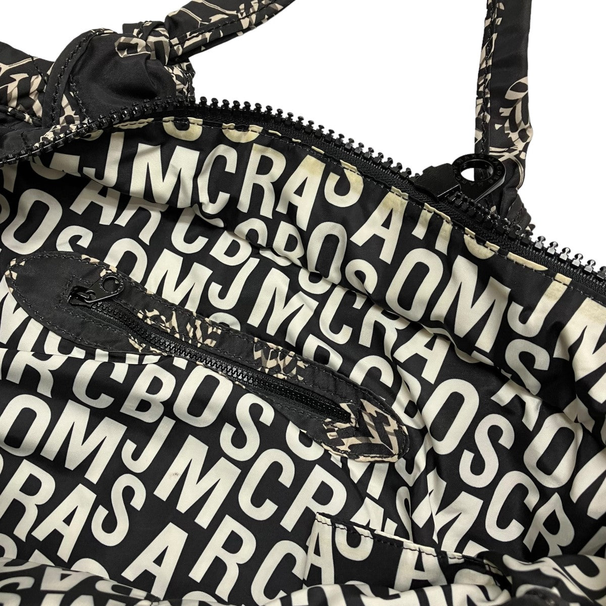 Marc by Marc Jacobs(マークバイマークジェイコブス) トートバッグ ブラック×ベージュ｜【公式】カインドオルオンライン  ブランド古着・中古通販【kindal】