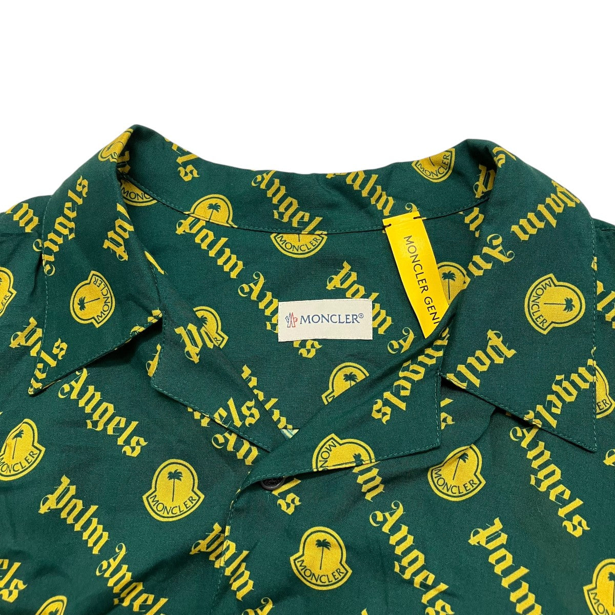 MONCLER×Palm Angels CAMICIAオープンカラーシャツH209L2F00002 古着・中古-3枚目のアイテム画像