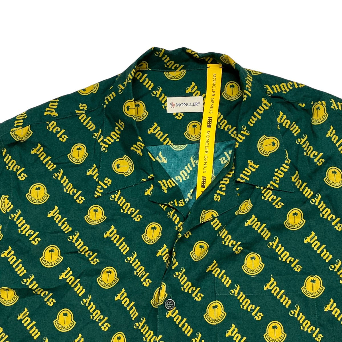 MONCLER×Palm Angels CAMICIAオープンカラーシャツH209L2F00002 古着・中古-4枚目のアイテム画像
