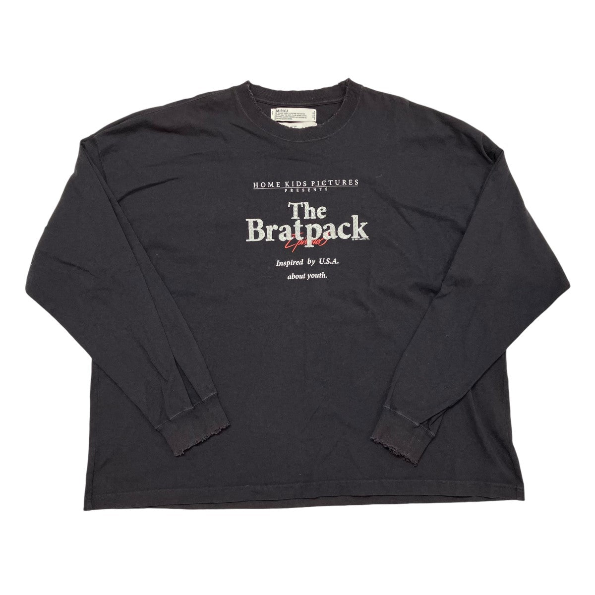 Brat pack Spangle Tee長袖Tシャツ21AW C-8