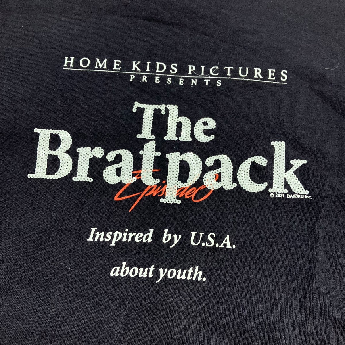 Brat pack Spangle Tee長袖Tシャツ21AW C-8