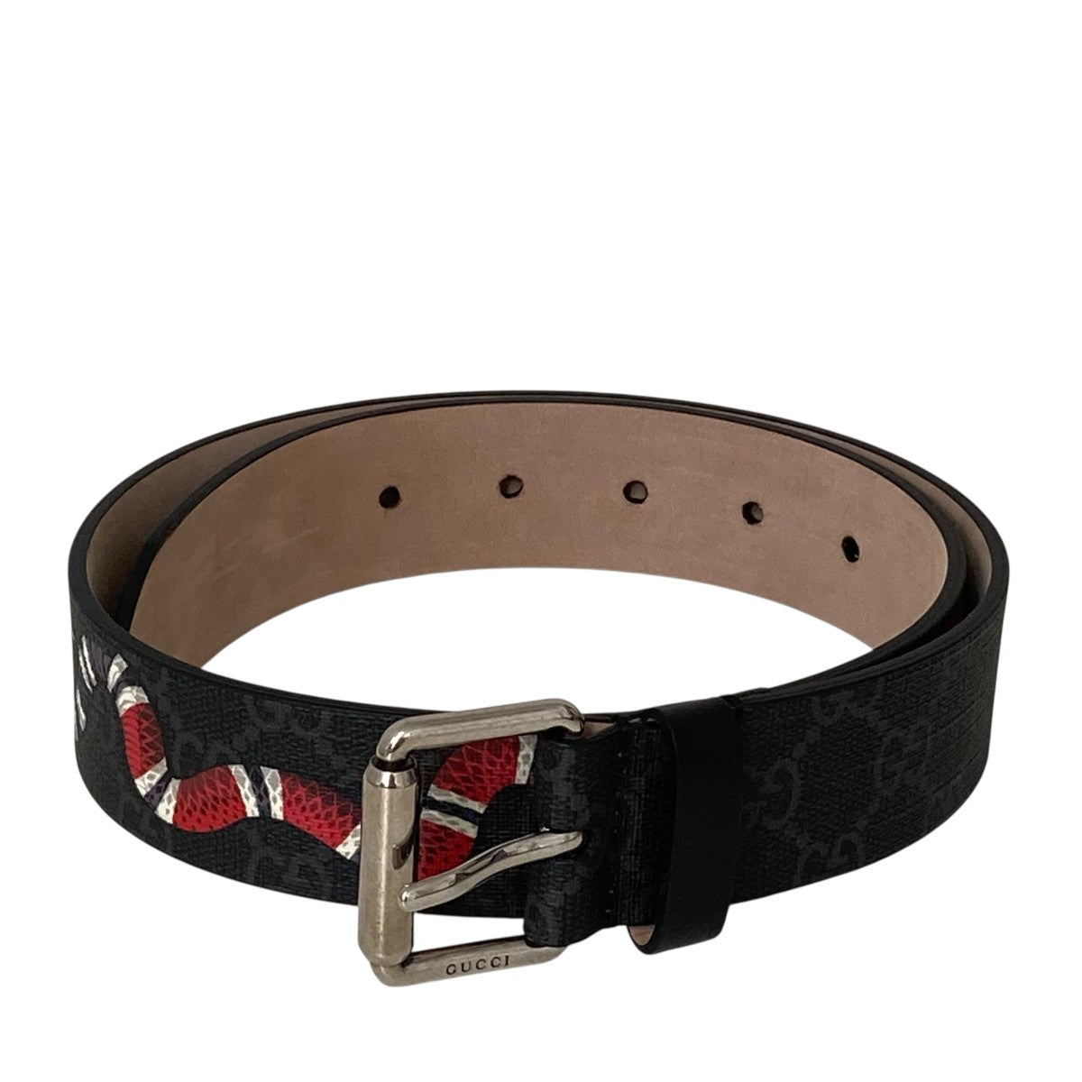 GUCCI(グッチ) GGベルト434520 434520 グレー サイズ 70/28