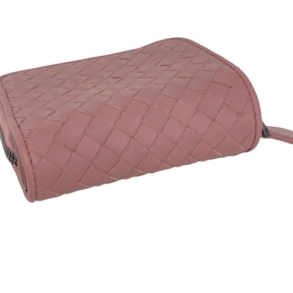 新品 ボッテガヴェネタ 三つ折財布 ピンク コンパクト ウォレット BOTTEGA VENETA(ボッテガヴェネタ) コンパクトウォレット ピンク