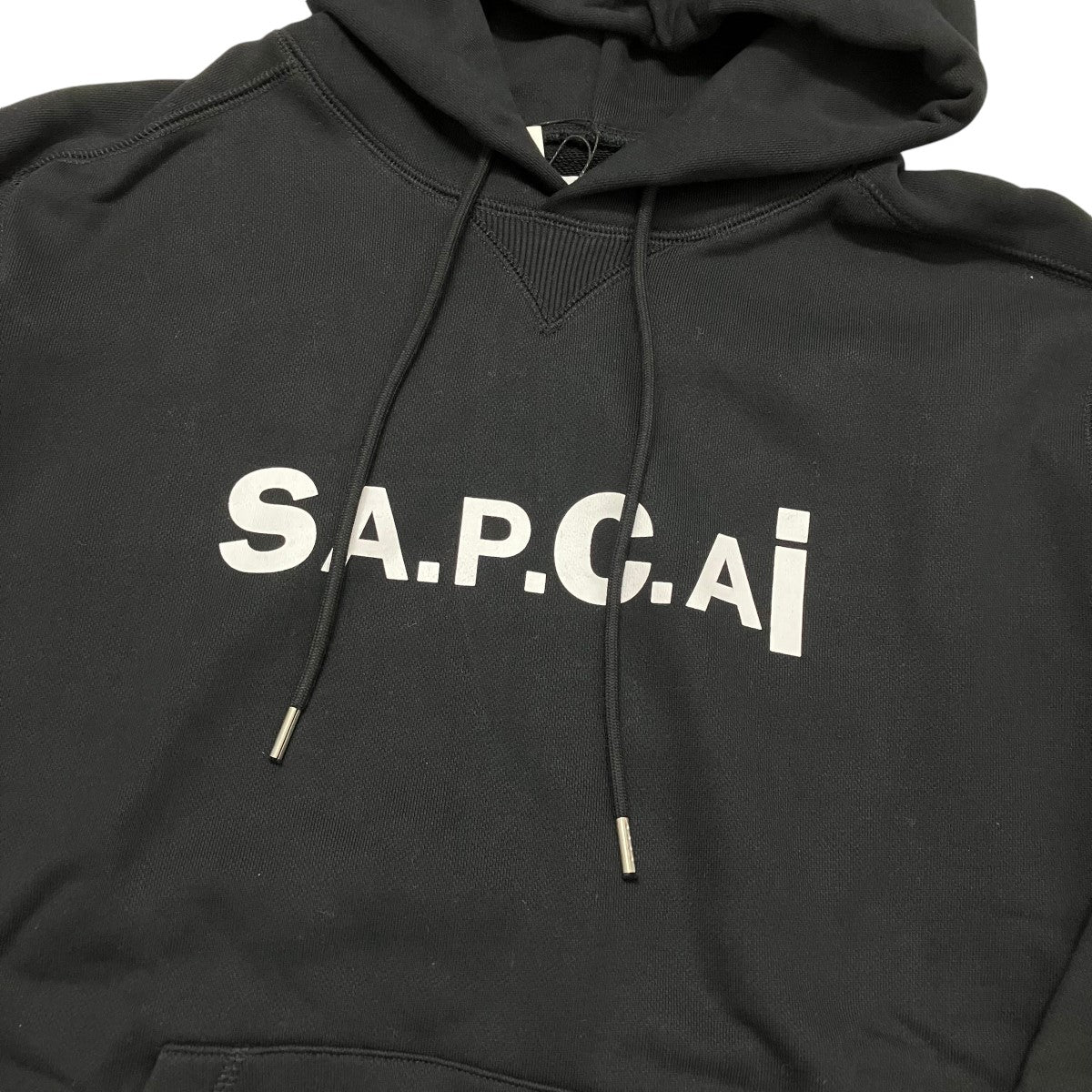 A．P．C．×sacai(アーペーセー×サカイ) 21SSロゴパーカー21E2-C0EON-M27655