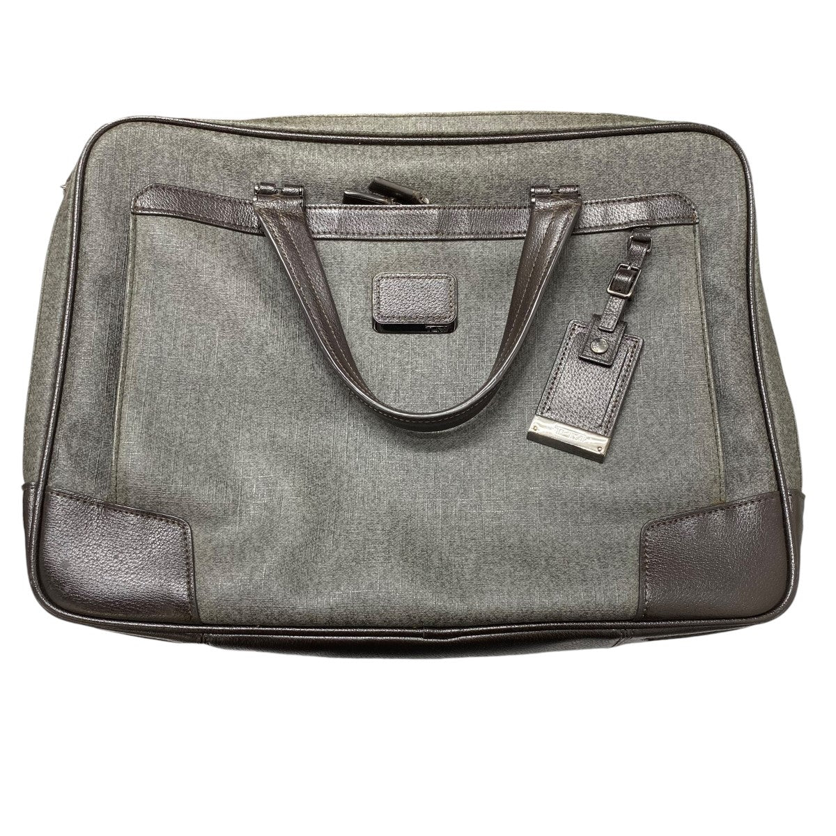 TUMI(トゥミ) ASTOR ANSONIA ZIP TOP BRIEF 2WAYブリーフケース グレー｜【公式】カインドオルオンライン  ブランド古着・中古通販【kindal】