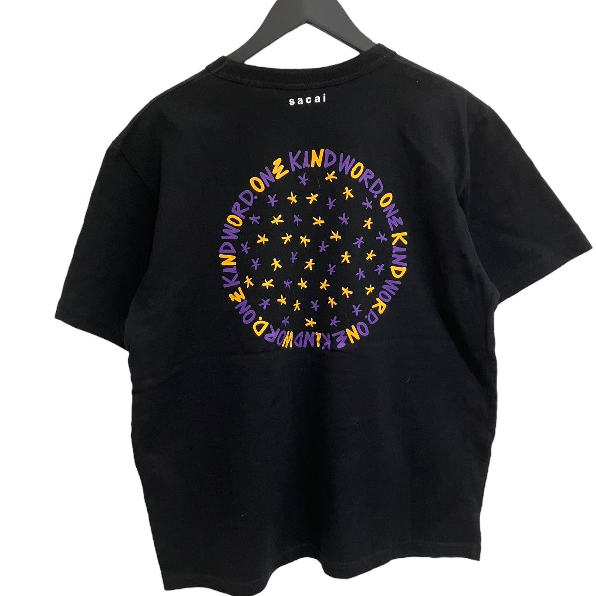 sacai×Eric Haze Tシャツ23-0466S 23-0466S ブラック サイズ 4