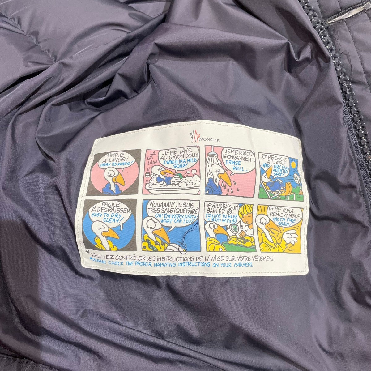 MONCLER CLUNYダウンジャケットD20914138025 68325 古着・中古-8枚目のアイテム画像