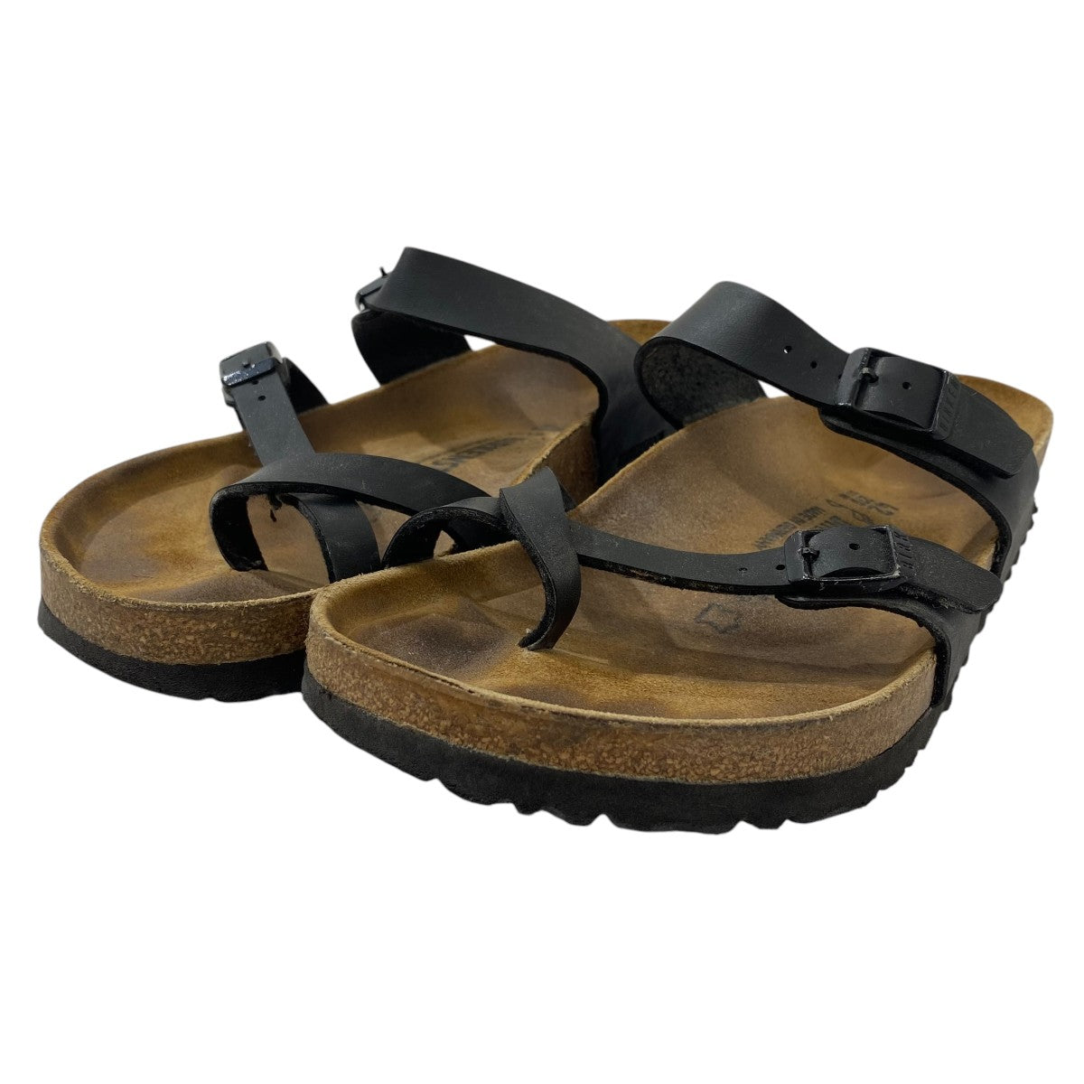 【新品未使用品】BIRKENSTOCK ブラウン サンダル 39　25cm BIRKENSTOCK ビルケンシュトック サンダル レディース ギゼ