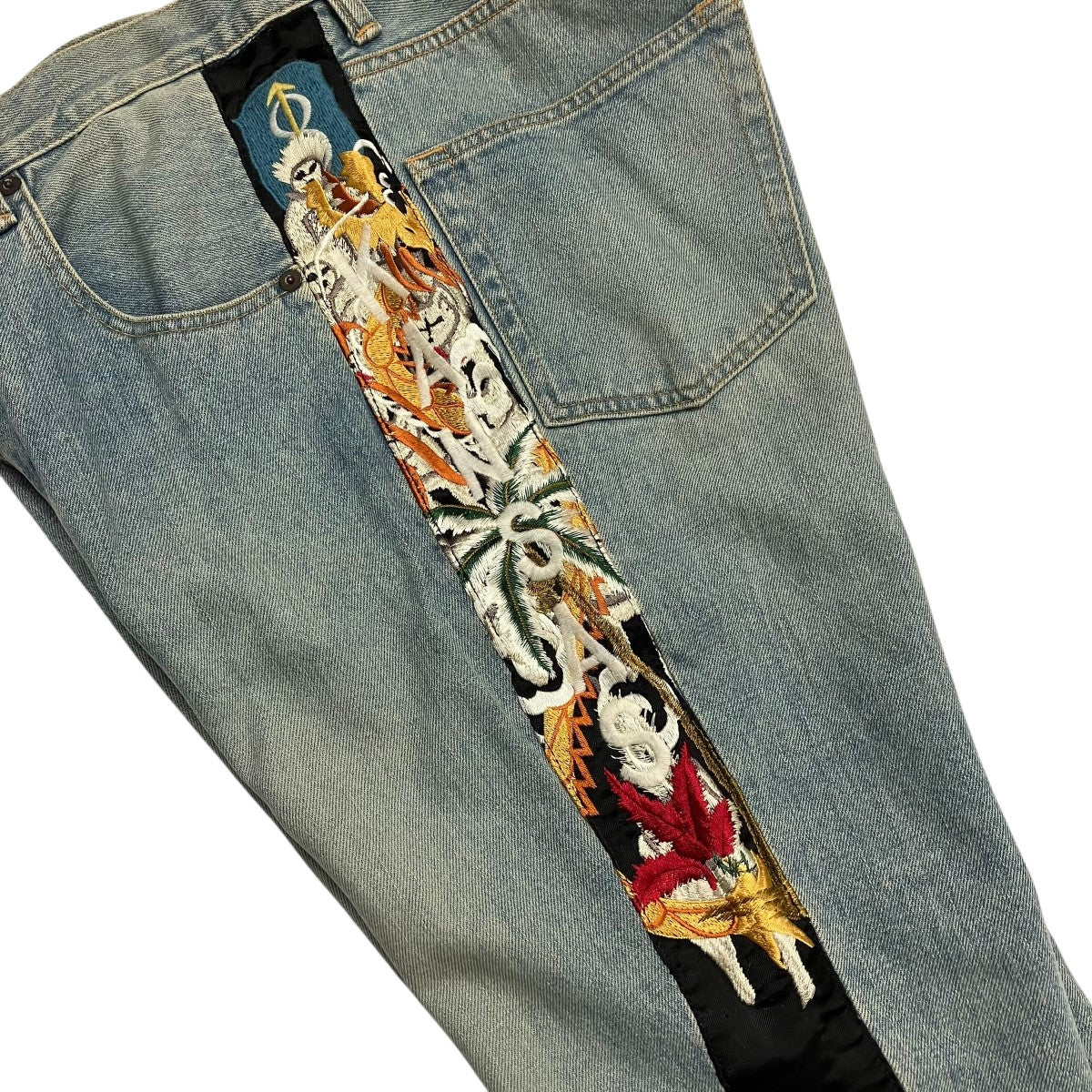 doublet(ダブレット) CUSTOMIZED DENIM PANTデニムパンツ インディゴ サイズ S｜【公式】カインドオルオンライン  ブランド古着・中古通販【kindal】