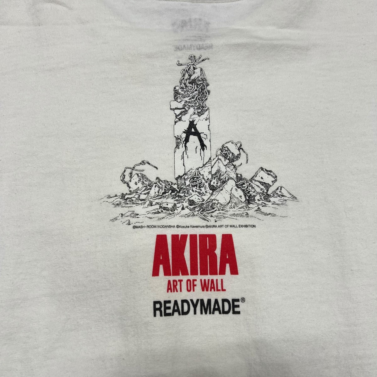 AKIRA×READYMADE AKIRA ART OF WALLTシャツ ホワイト サイズ L｜【公式】カインドオルオンライン  ブランド古着・中古通販【kindal】