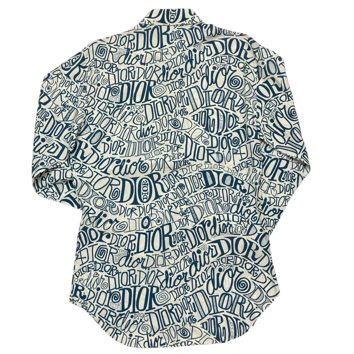 DIOR×Shawn Stussy 総柄シャツ013C502A4935 013C502A4935 ホワイト 