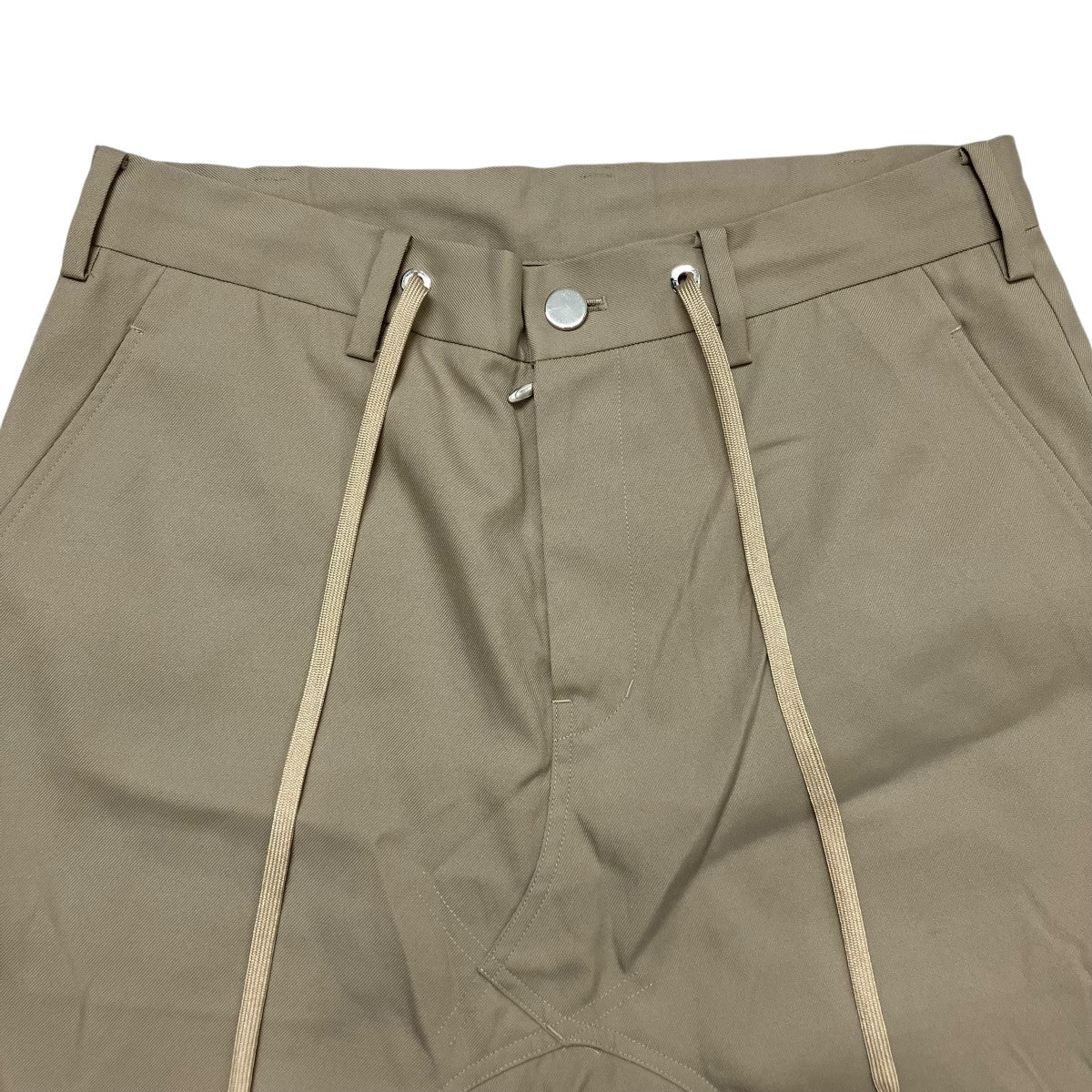 Mixture sarrouel wool slacks | FUMITO GANRYU(フミト