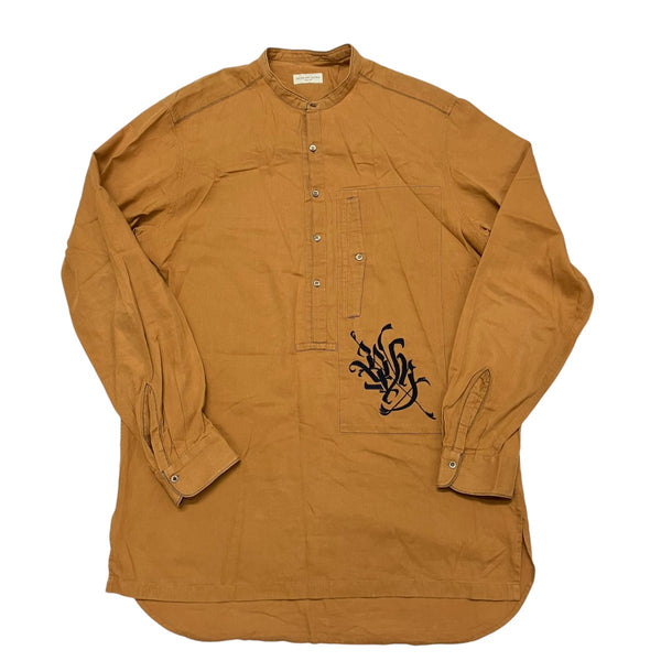 DRIES VAN NOTEN(ドリスヴァンノッテン) プルオーバーシャツ ブラウン