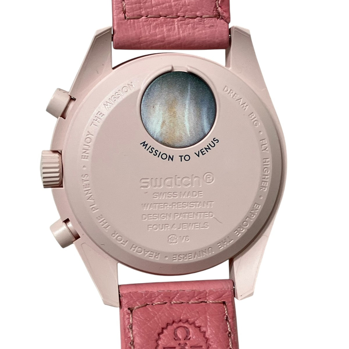 SWATCH×OMEGA MISSION TO VENUS オーストリッチ腕時計 ピンク｜【公式】カインドオルオンライン  ブランド古着・中古通販【kindal】